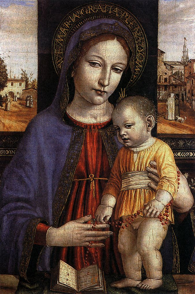 Virgin and Child fdg